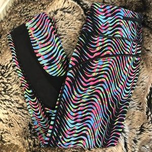 Nike Colorful Dri-Fit Legging Capris XS